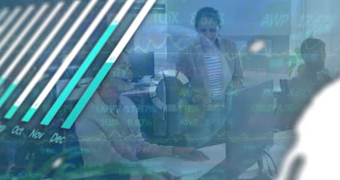 Digital Business Analytics with Office Team Interaction