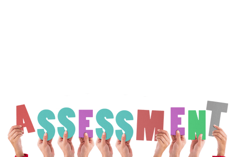 Transparent Hands Holding Colorful Assessment Letters - Download Free Stock Videos Pikwizard.com