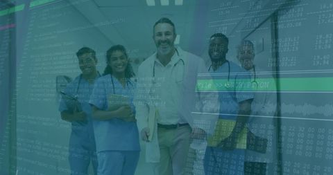 Medical Team Embracing Digital Technology in Modern Healthcare