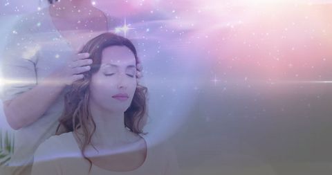 Spiritual Energy Healing Session with Cosmic Overlays