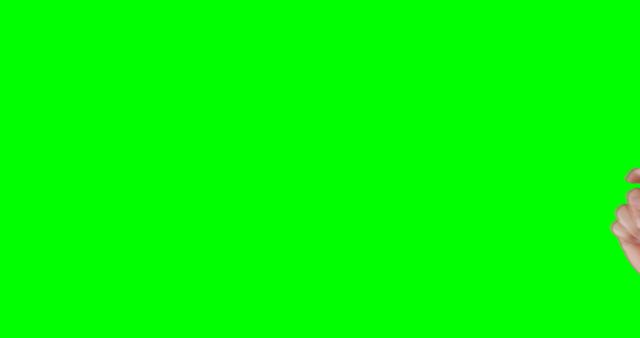 Hand presenting gesture green chroma key background - Download Free Stock Images Pikwizard.com