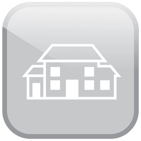 transparent icon of house on grey square background - Download Free Stock Videos Pikwizard.com