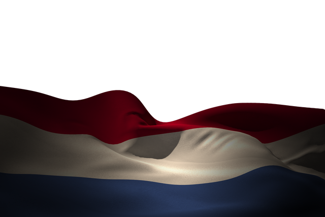 Netherlands Flag Transparent Illustration with Wave Effect - Download Free Stock Videos Pikwizard.com