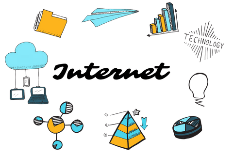 Transparent Digital Symbols for Internet Concept with Tech Motifs - Download Free Stock Videos Pikwizard.com