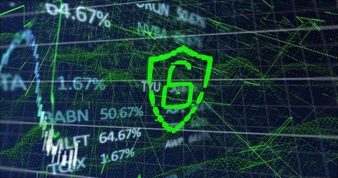 Cybersecurity and Data Protection in Futuristic Digital Interface