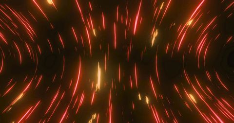 Dynamic Red Light Trails in Circular Motion - Download Free Stock Images Pikwizard.com
