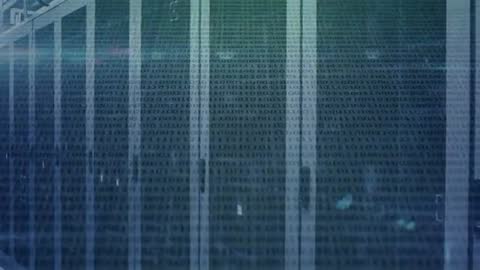 Futuristic Data Flow and Network Connection