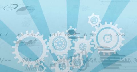 Digital Finance Technology with Interlocking Gears Concept