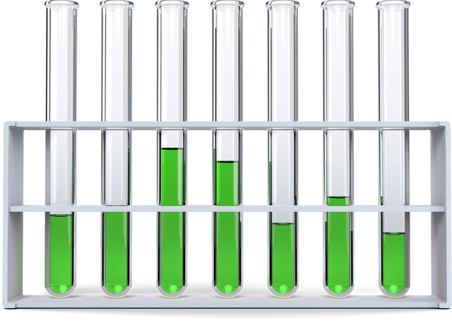 Transparent Test Tubes with Green Chemical Solution in Rack - Download Free Stock Videos Pikwizard.com