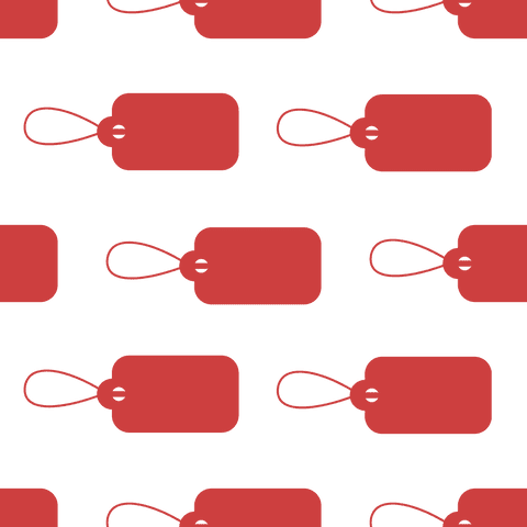 seamless red tag pattern on transparent background vector - Download Free Stock Videos Pikwizard.com