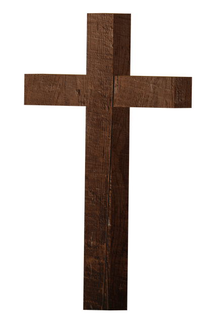 Wooden Cross Illustration on Transparent Background, Religious Symbol - Download Free Stock Videos Pikwizard.com