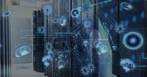 Digital Technology Interface Overlaying Data Center Networks