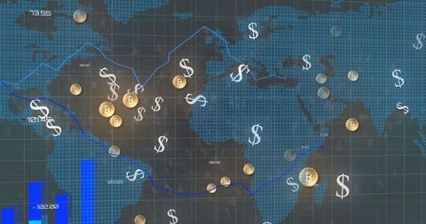 Global Cryptocurrency and Financial Data Visualization