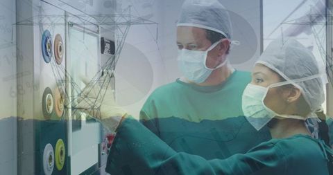 Innovative Medical and Economic Advancement Concept Art