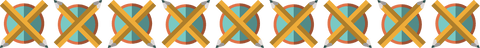 Transparent Vector Pattern with Yellow Pencils and Blue Circles - Download Free Stock Videos Pikwizard.com