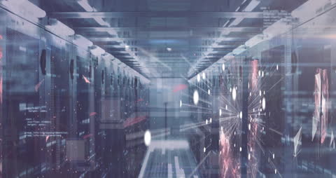 Futuristic Digital Interface for Data Processing and Security