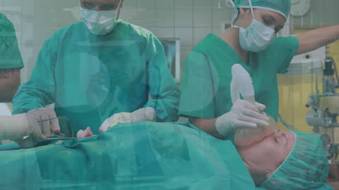 Doctors in Surgical Operation Room