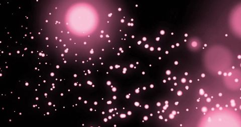 Glowing Pink Lights Against Dark Background - Download Free Stock Images Pikwizard.com