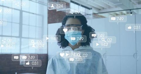 Healthcare Professional Embraces Social Media Influence Amid Pandemic