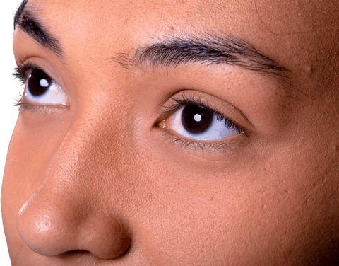 close-up transparent visualization woman’s face african descent - Download Free Stock Videos Pikwizard.com