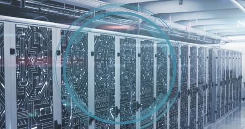 Digital Interface with Servers and Holographic Scanner