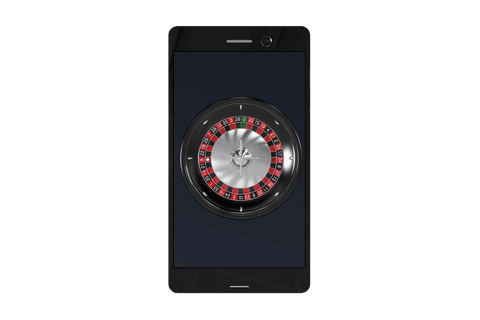 transparent mobile phone displaying 3d roulette game wheel - Download Free Stock Videos Pikwizard.com