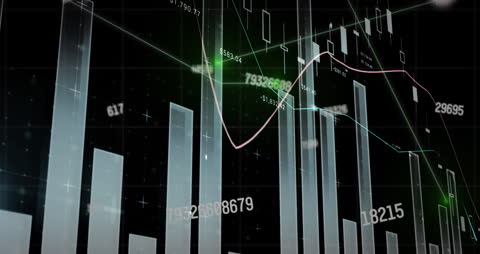 Financial Data Processing with Stock Market Bar Graphs