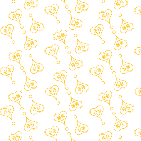 yellow smiling hearts pattern on transparent background for valentine's design - Download Free Stock Videos Pikwizard.com