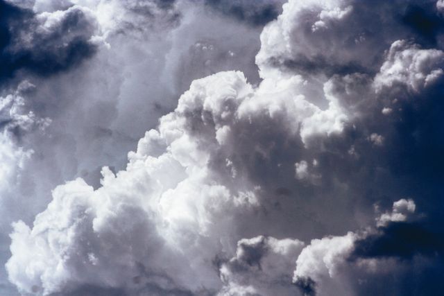 Dramatic Sky with Dark Cumulonimbus and Light Clouds - Download Free Stock Photos Pikwizard.com