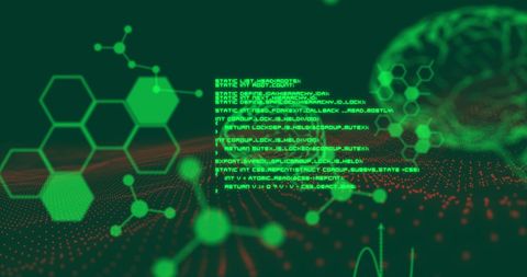 Futuristic Data Processing and Neural Networks Concept - Download Free Stock Images Pikwizard.com