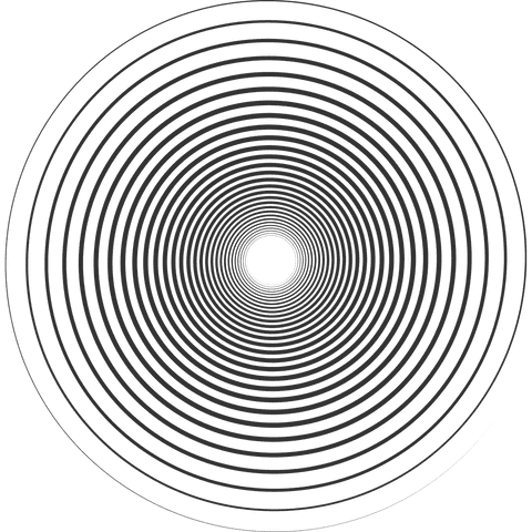 black concentric circles on transparent background vector illustration - Download Free Stock Videos Pikwizard.com