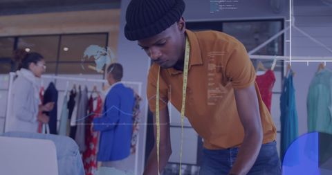 Designer Engaged in Digital Fashion Business