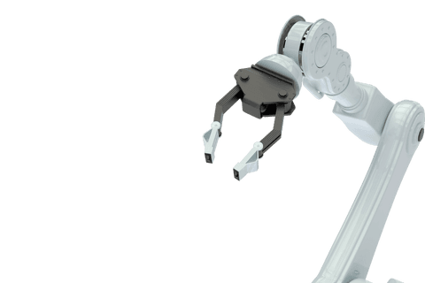 transparent futuristic robotic arm with mechanical claw - Download Free Stock Videos Pikwizard.com