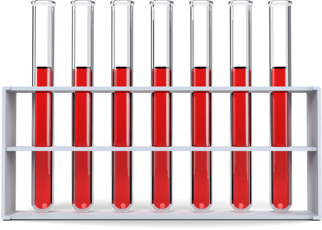 Transparent Test Tubes with Red Chemical Solution in Rack - Download Free Stock Videos Pikwizard.com