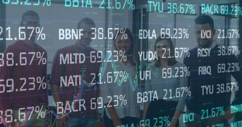 Financial Analysts Analyzing Stock Market Data and Trends - Download Free Stock Images Pikwizard.com