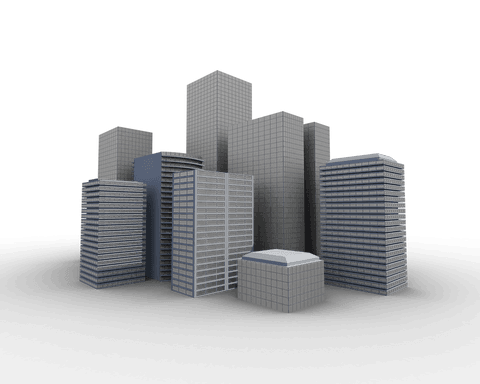 3d vector skyscraper model on transparent background - Download Free Stock Videos Pikwizard.com