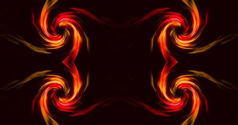 Abstract Vibrant Swirling Light Waves on Black Background - Download Free Stock Images Pikwizard.com