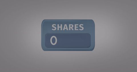 Zero Engagement Social Media Share Counter Concept - Download Free Stock Images Pikwizard.com