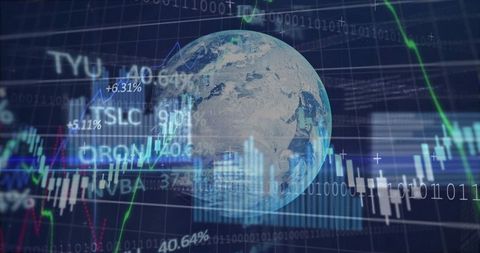 Global Economy Data Visualization with Binary Stock Market Charts