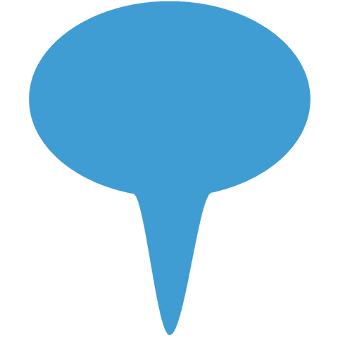 blue map pin symbol on transparent background - Download Free Stock Videos Pikwizard.com