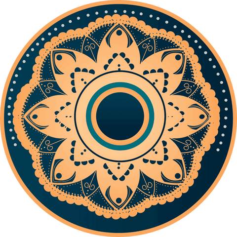 elegant floral mandala with lace border on transparent background - Download Free Stock Videos Pikwizard.com
