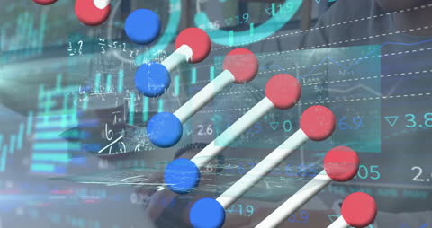 DNA Strand with Financial and Digital Interface Concepts