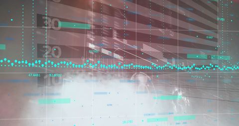 Global Financial Data Analysis with Graphs and Statistics - Download Free Stock Images Pikwizard.com