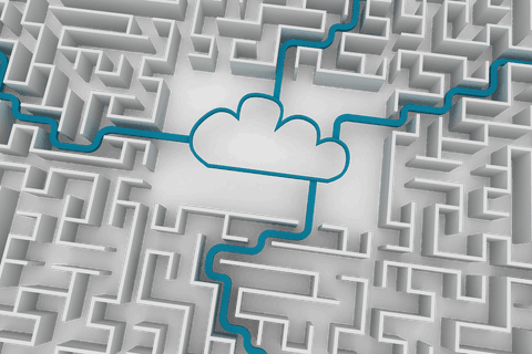 cloud connected maze with transparent background - Download Free Stock Videos Pikwizard.com