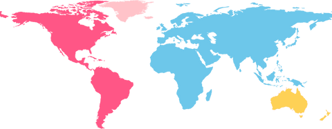 Colorful Transparent World Map Illustration for Geographic Design - Download Free Stock Videos Pikwizard.com