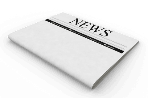 Digital Illustration of Newspaper on Transparent Background - Download Free Stock Videos Pikwizard.com