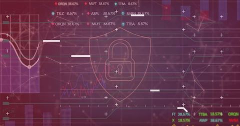 Digital Security in Global Finance Data Analysis - Download Free Stock Images Pikwizard.com