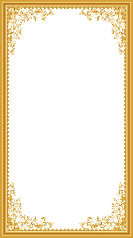 ornate gold frame with zigzag border on transparent background - Download Free Stock Videos Pikwizard.com