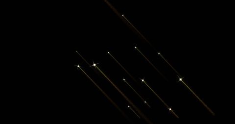 Golden Fireworks Bursting Against Black Night Sky - Download Free Stock Images Pikwizard.com