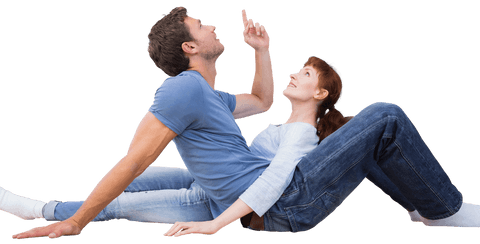 Romantic Couple Relaxing on Transparent Background - Download Free Stock Videos Pikwizard.com